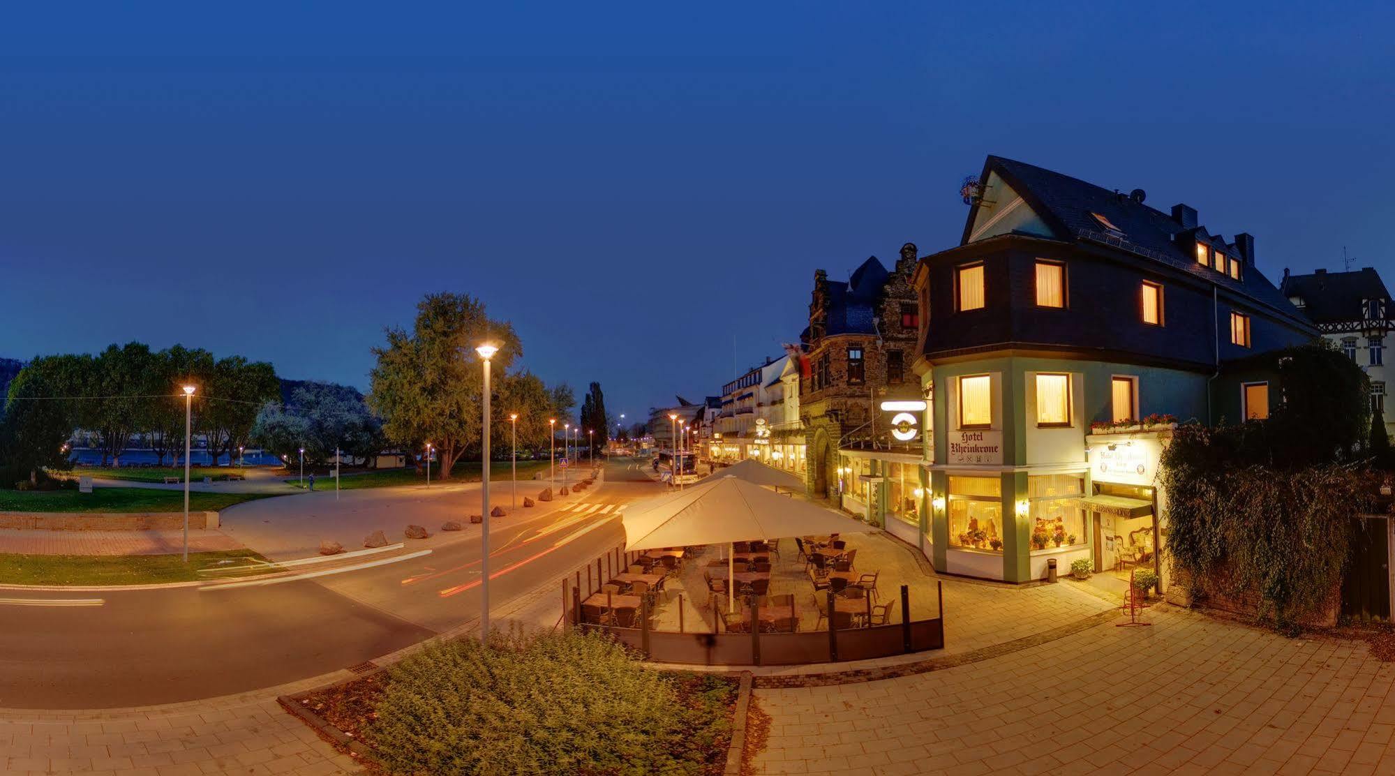 Panorama Hotel Rheinkrone Andernach Eksteriør billede