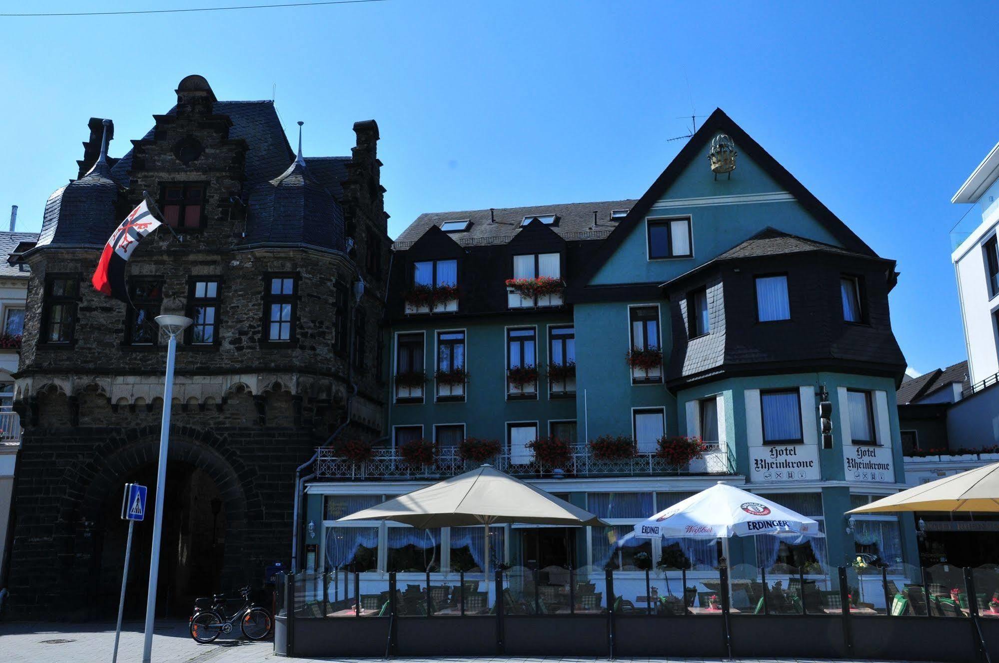 Panorama Hotel Rheinkrone Andernach Eksteriør billede